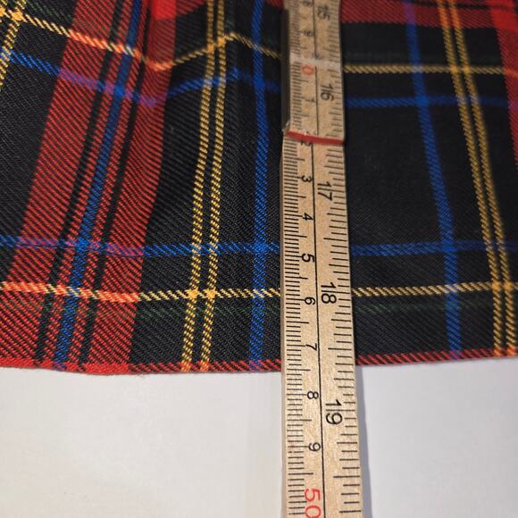 Freeze Frame Womens 16PP Plaid Skirt Mini Preppy Grunge Dark Academia Y2K 90s - Picture 6 of 9